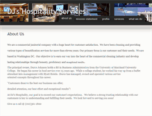 Tablet Screenshot of djshospitalityservices.com